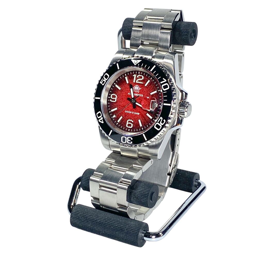 Addiesdive AD2513 Stainless Steel Diver Miyota Quartz Watch 41mm WR 200m Sporty